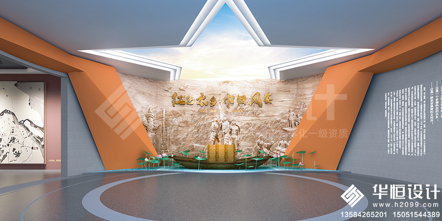 宝应县柳堡国防文化园建设工程二妹子展厅布展1.jpg